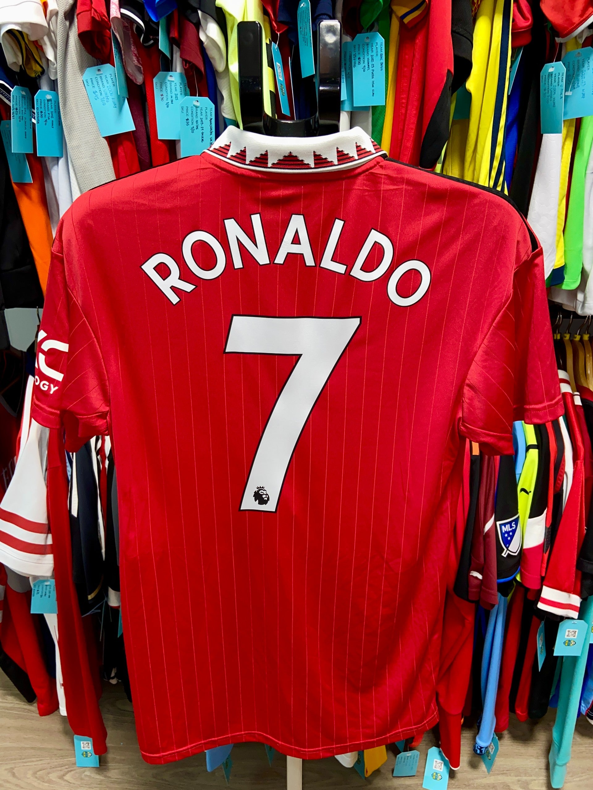 Adidas Manchester United 2022-23 Cristiano Ronaldo #7 Home - Men