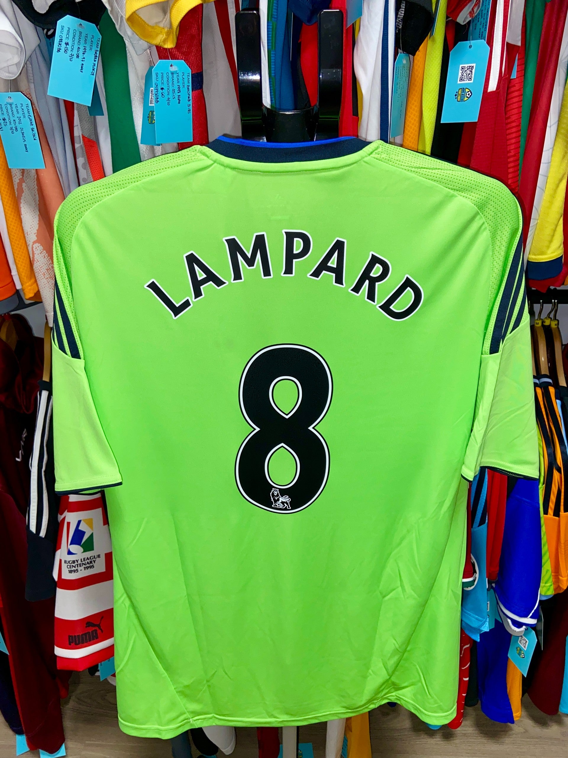 Adidas Chelsea 2010-11 Frank Lampard #8 Third Jersey - Men (L
