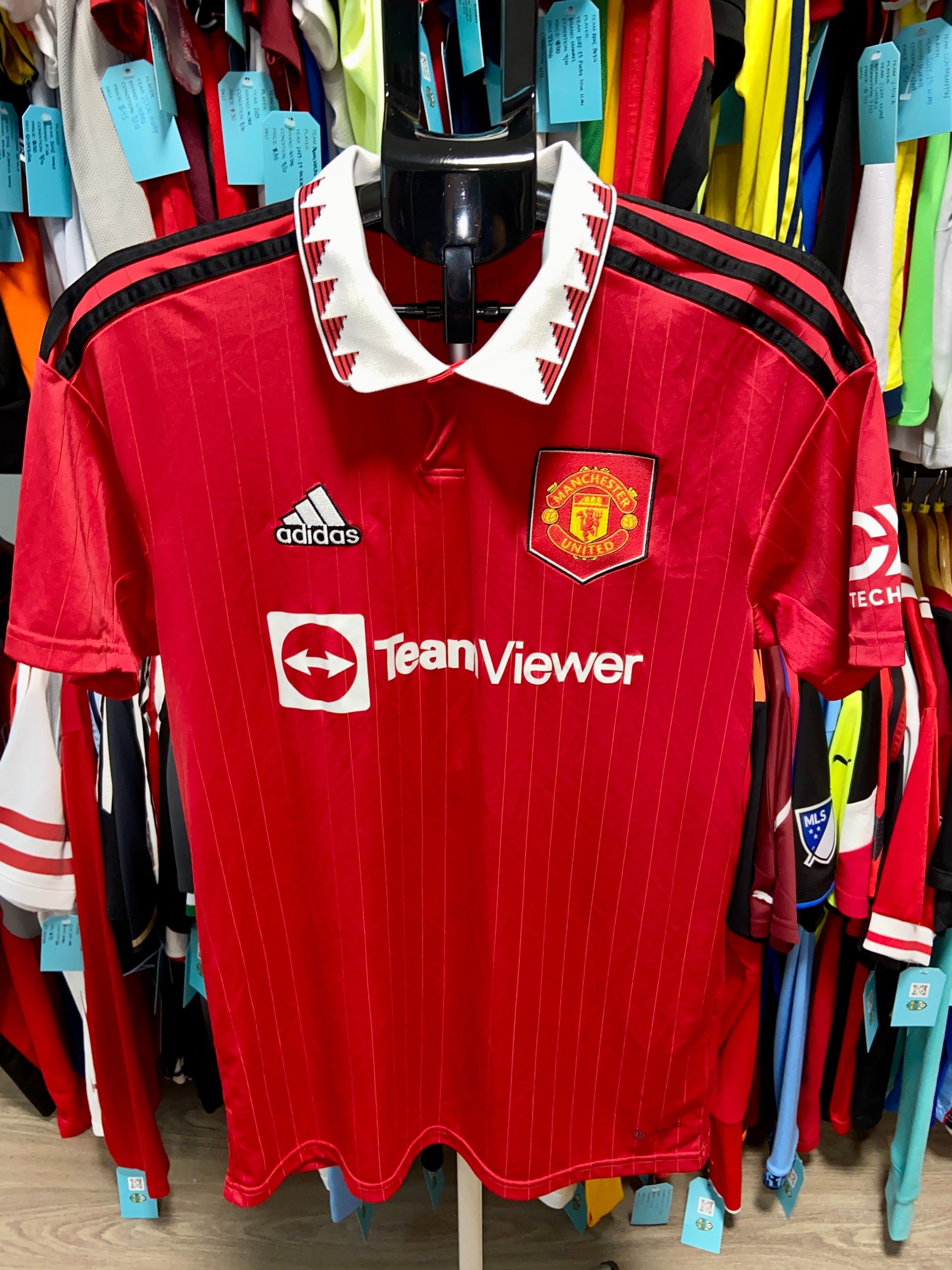Adidas Manchester United 2022-23 Cristiano Ronaldo #7 Home - Men